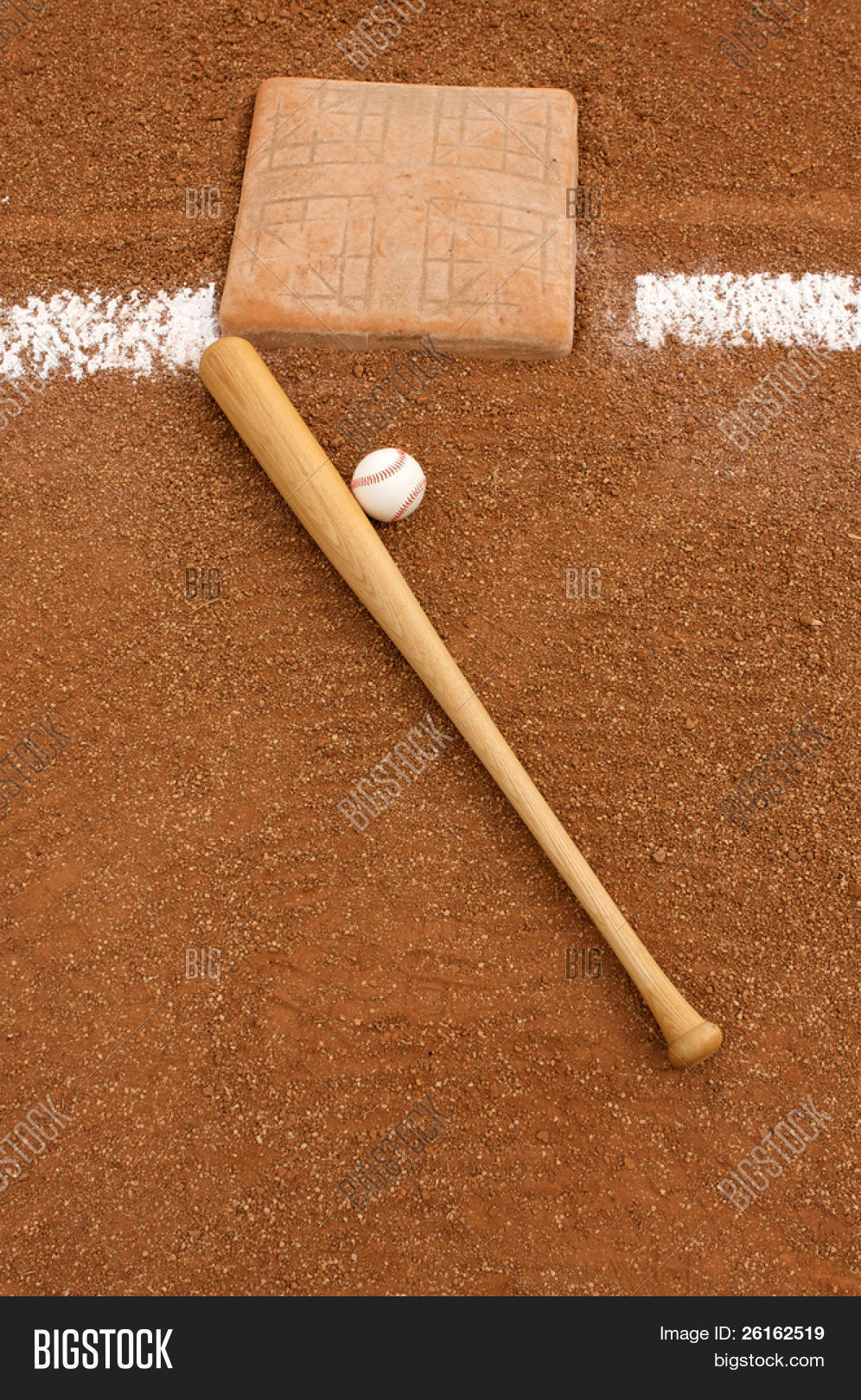 Baseball & Bat Near Image & Photo (Free Trial) Bigstock