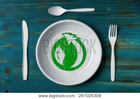 Recyclable Plastic Dish