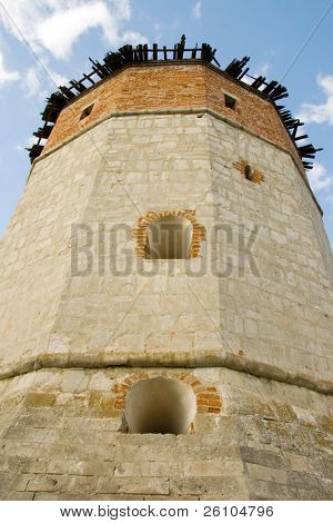 Travel in Russia. Zaraisk. Kremlin. Tower