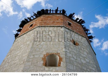 Travel in Russia. Zaraisk. Kremlin. Tower