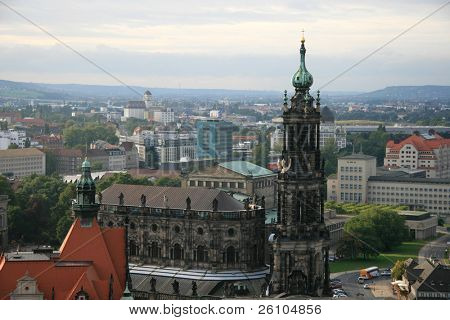 ดูที่เดรสเดน Hofkirche เยอรมนี