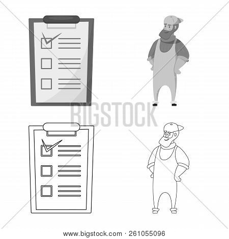 Isolated Object Of Goods And Cargo Icon. Set Of Goods And Warehouse Stock Vector Illustration.