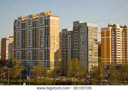 Moskva. Urban district
