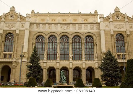 Fasáda Music Hall, Budapešť, Maďarsko