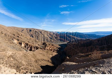 Bolivian Canyon Near Tupiza,bolivia.quebrada De Palala.rock Formations