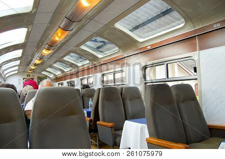 Tourist Train In Urubamba Valley - Peru
