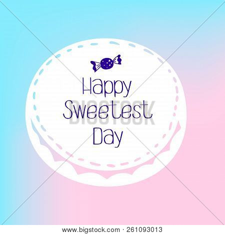 Bonbon Sweetest Day Logo. Simple Illustration Of Bonbon Sweetest Day Vector Logo For Web Design