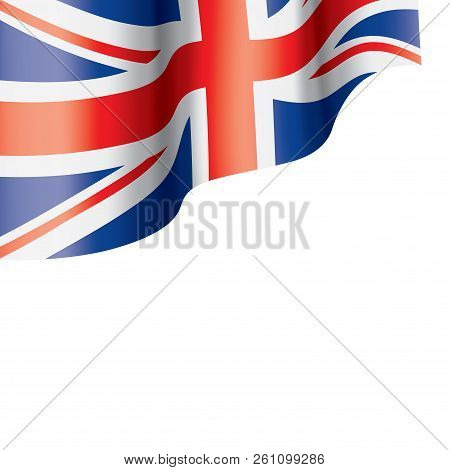 United Kingdom Flag, Vector Illustration On A White Background