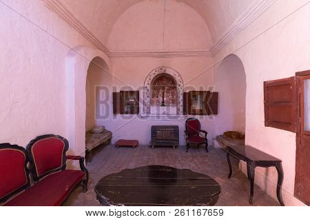 Arequipa Peru August 2018 This Is The Typical Decor Of A Nun S Dwelling Inside Santa Catalina  Monas