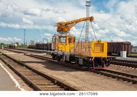 บำรุงรักษารถไฟบนทางรถไฟ