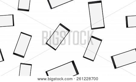 Texture, Seamless Pattern Of Modern Trendy Beautiful Glossy Expensive Smart Realistic Isometric Surr