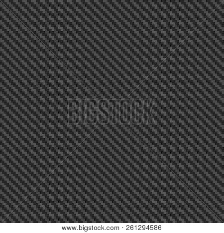 Seamless Carbon Texture Or Background. Durable Carbon Fiber