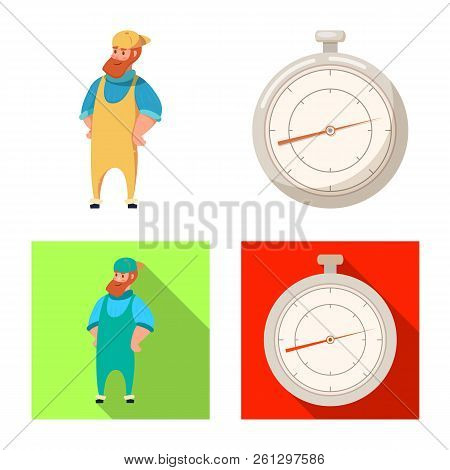 Vector Design Of Goods And Cargo Symbol. Collection Of Goods And Warehouse Vector Icon For Stock.