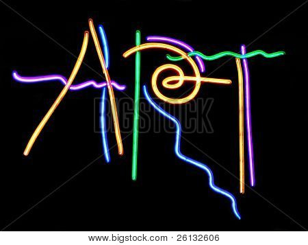 Kunst Neon sign