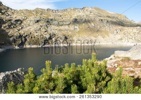 Sunny Day In The Lake Juclar, Andorra