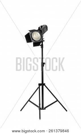 Studio Lighting On White Background. Food Photography