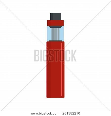 Vape Pen Icon. Flat Illustration Of Vape Pen Icon For Web Design