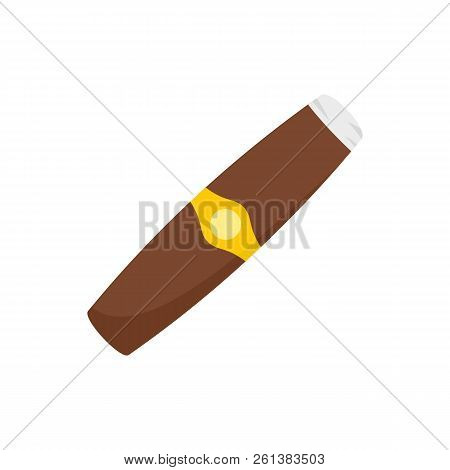 Luxury Cuba Havana Icon. Flat Illustration Of Luxury Cuba Havana Icon For Web Design