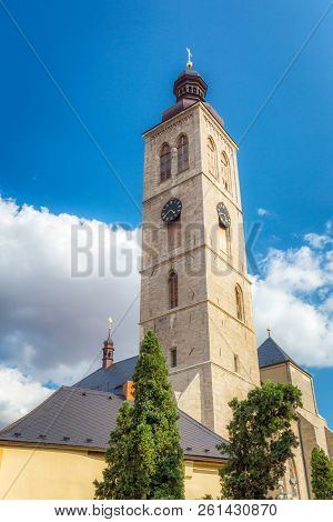 Church Of St James In The Historic Center Of Kutna Hora In The Czech Republic, Europe.