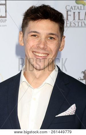 AVALON - SEP 29:  Benjamin Caro at the Catalina Film Festival - Saturday Red Carpet at the Casino on September 29, 2018 in Avalon, CA