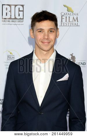 AVALON - SEP 29:  Benjamin Caro at the Catalina Film Festival - Saturday Red Carpet at the Casino on September 29, 2018 in Avalon, CA