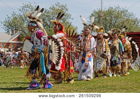 Bismark, North Dakota, September 8, 2018 : 49Th Annual United Tribes Pow Wow, One Of Largest Outdoor