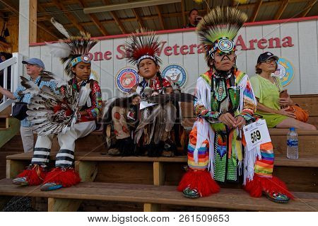 Bismark, North Dakota, September 8, 2018 : 49Th Annual United Tribes Pow Wow, One Of Largest Outdoor