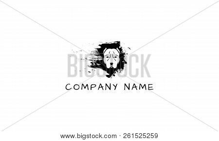 On The Logo Is An Abstract Image Of The Pit Bull's Head.