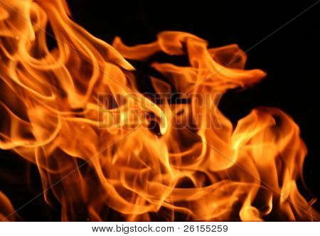 Llamas o fuego para fondo