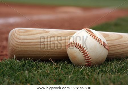 Béisbol y bat