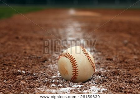 Béisbol en la línea de base