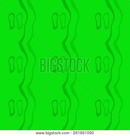 Seamless Pattern Background Of Multicolored Lines With Scribbler.