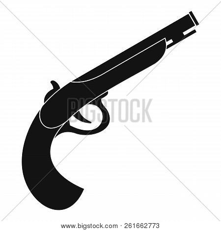 Gun Icon. Simple Illustration Of Gun Icon For Web