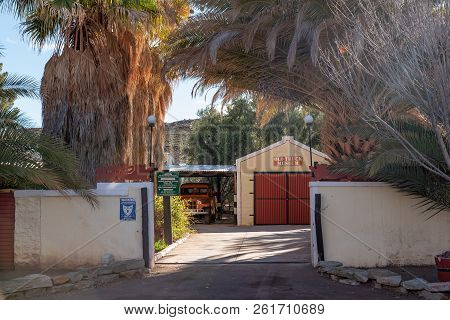 Loxton, South Africa, August 7, 2018: The Old Truck Museum In Loxton In The Northern Cape Province. 