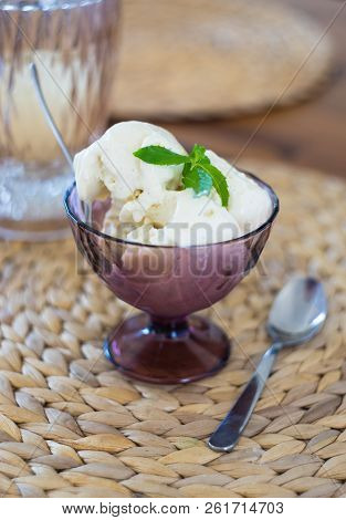 Summer Dessert Homemade Ice Cream