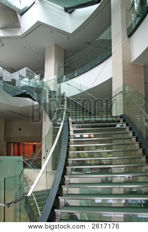 moderne Treppe