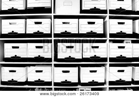 Office のファイルとボックス棚します。