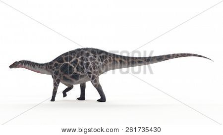 3d rendered illustration of a Dicraeosaurus