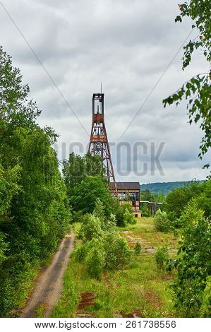Puit Simon Old Coal Mine Disused Forbach Lorraine France