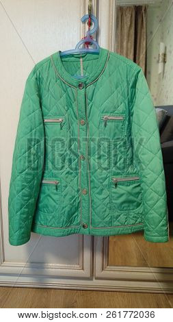 Art And Craft Close-up Clothing Coathanger Fashion Textured Green Color Hanging Human Representation