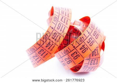 Blur Red  Tape Measure