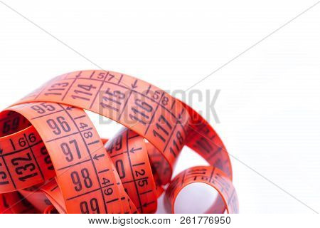 Blur Red  Tape Measure