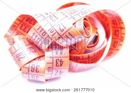 Blur Red  Tape Measure