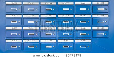 Cassette per lettere