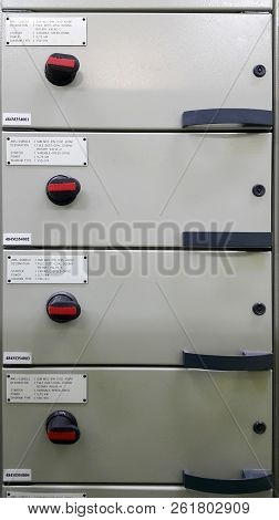 Electrical Part And Accessories In The  Control Cabinet , Control And Power Distributor,lockout ,tag