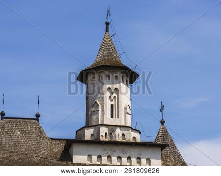 Deatil Of St John Baptist Church In Suceava, Romania