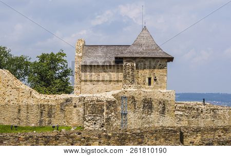 General View Of Suceava Old Medieval Fortress