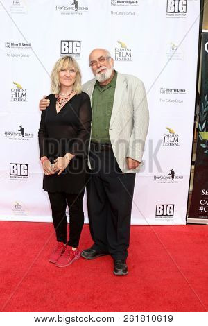 AVALON - SEP 28:  Maria Wilson, Aaron Schwartz at the Catalina Film Festival - Friday Red Carpet at the Casino on September 28, 2018 in Avalon, CA