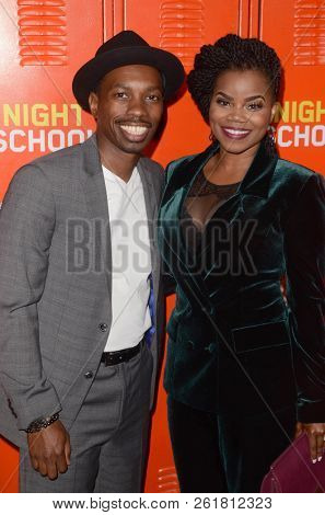 LOS ANGELES - SEP 24:  Melvin Jackson Jr,, Kelly Jenrette at the 