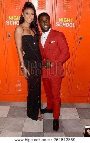 LOS ANGELES - SEP 24:  Eriko Parrish, Kevin Hart at the 